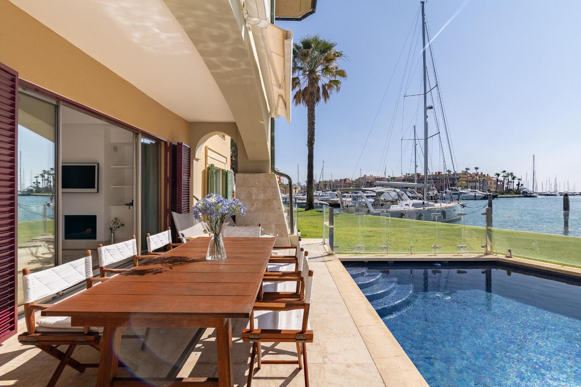 Waterside Apartment In Sotogrande Marina With Private Pool San Roque  Exterior foto