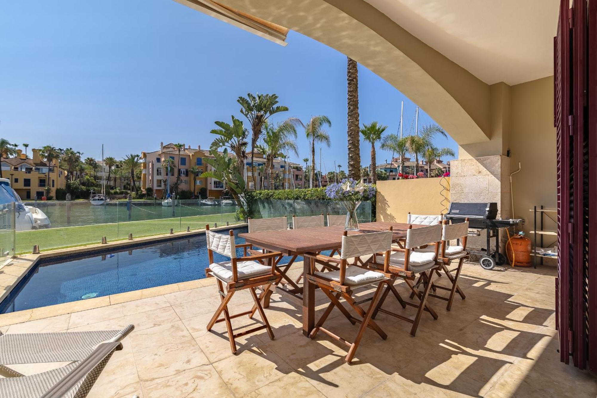 Waterside Apartment In Sotogrande Marina With Private Pool San Roque  Exterior foto